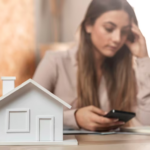 Girl looking at the phone