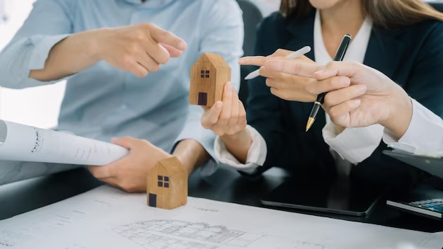 Hands holding model girls at home